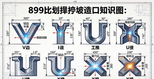 焊缝坡口形式_自制焊接坡口_坡口定义及作用