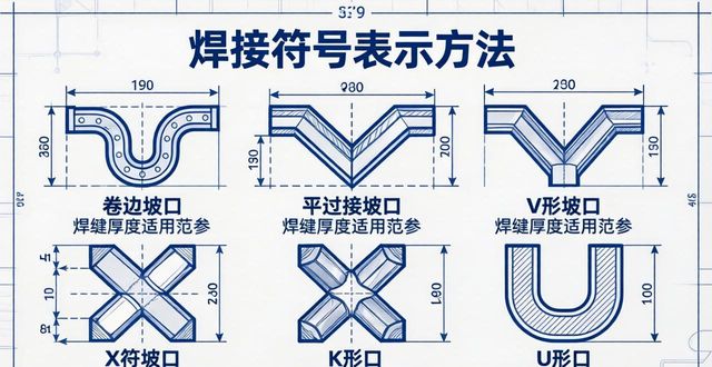 焊接坡口深度符号_焊缝符号标注_焊接符号指引线