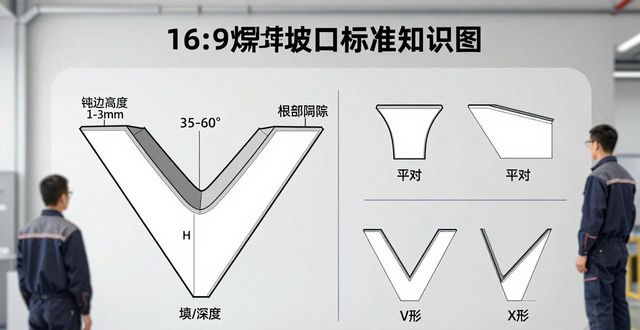 焊接变形控制方法_焊接坡口选择_管道安装焊接坡口
