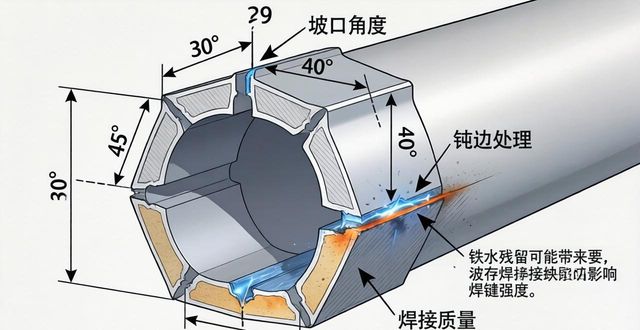 管道坡口角度要求_管道坡口加工方式选择_坡口焊接焊缝标准