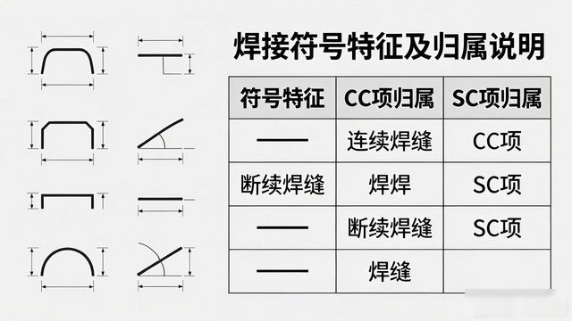 焊接顺序符号_钢结构焊接符号国家标准_焊接图纸符号详解
