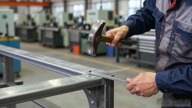 铆工锤类工具应用_手锤金属成型工艺_大梁铆工工具有哪些图片