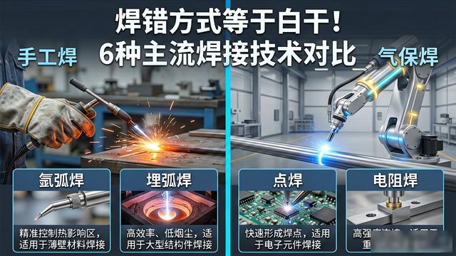 在薄板连接中，点焊、铆接、粘接如何选择_维修安装焊接技术选择_金属加工常见焊接方式
