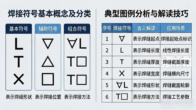 焊接符号与图例的解读-铆焊老刘铆工焊工笔记