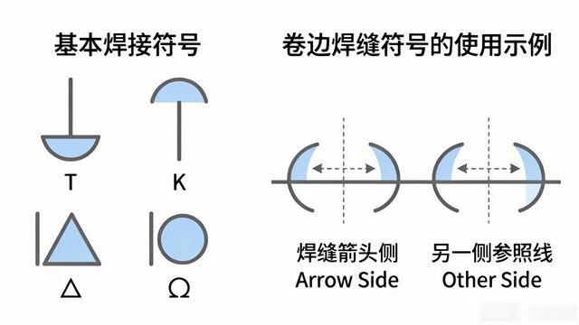焊接符号组成_焊接符号C T_焊接符号详解