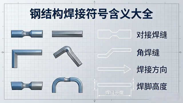 焊接符号标注例题讲解_钢结构焊接符号含义_焊接符号标注方法