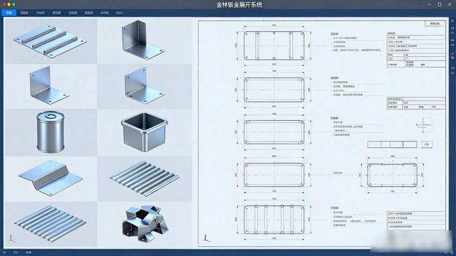 金林钣金展开软件-铆焊老刘铆工焊工笔记