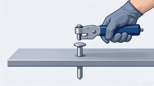 铆钉枪铆接盲铆钉骤_铆钉压铆工具有哪些_铆钉枪盲拉钉过程