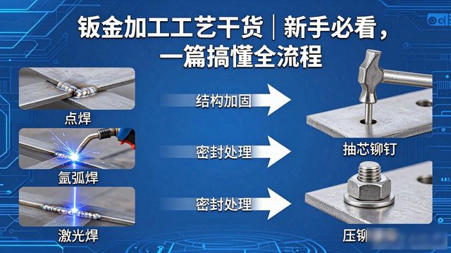 钣金加工工艺流程_钣金展开放样原理_激光切割数控折弯焊接铆接