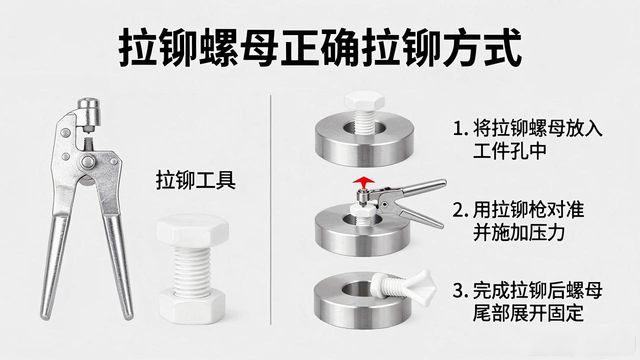 拉力控制式拉铆工艺_行程调节式拉铆工艺_螺丝拉铆工具