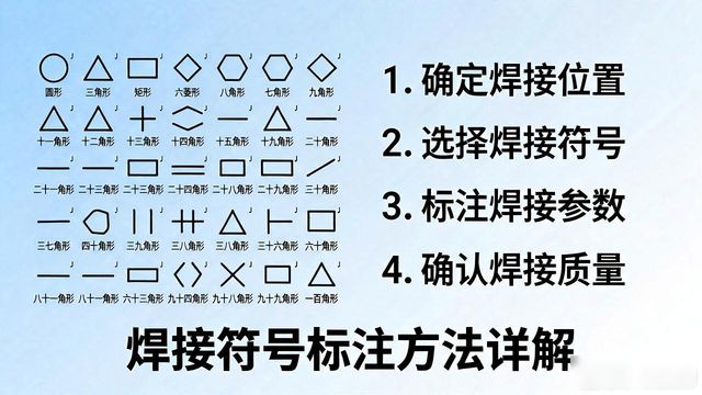 焊接符号大全_焊接符号1236_焊接符号标注方法
