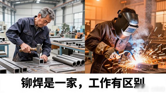 铆工工作内容与技能要求_铆工与焊工区别_铆工工具是什么