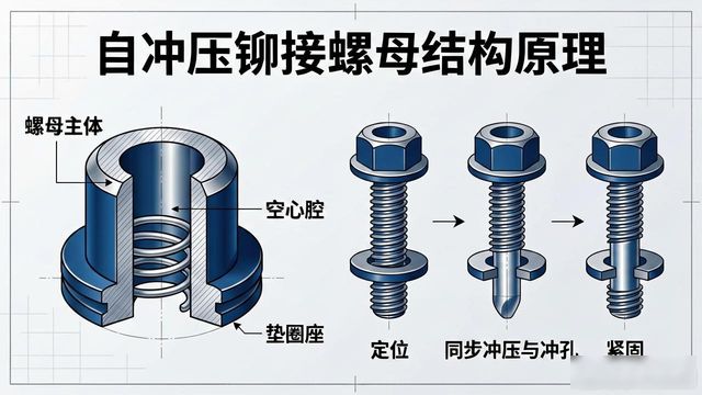 三种铆螺母紧固件的应用与对比！-铆焊老刘铆工焊工笔记