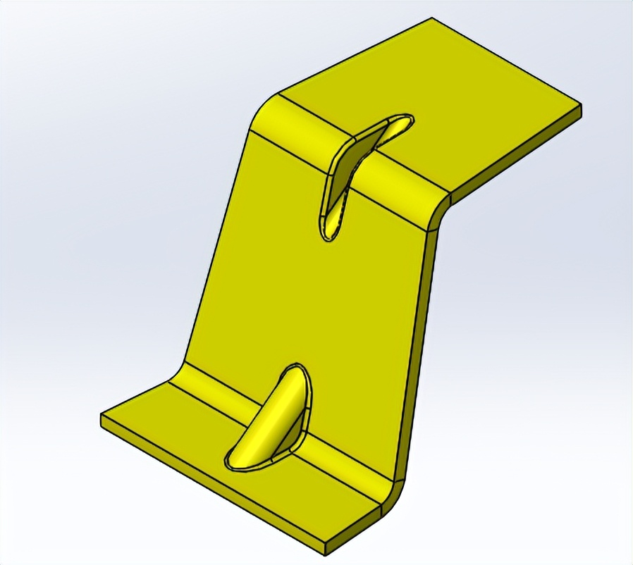 solidworks钣金展开尺寸清单_SOLIDWORKS钣金设计_钣金折弯工艺