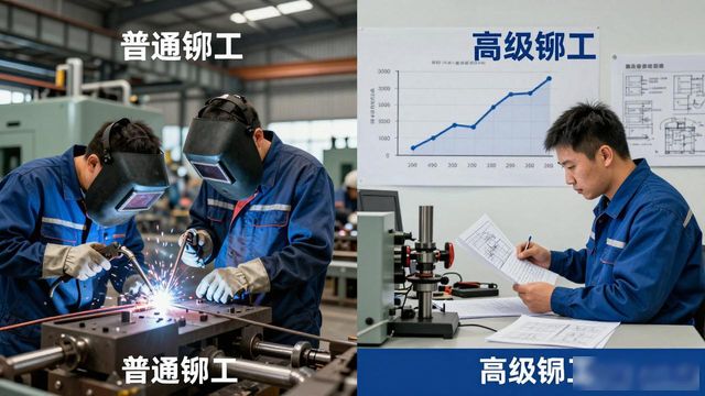 铆工与焊工区别_铆工特殊工具图片大全_铆工工作内容与技能要求