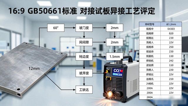 GB50661标准下对接试板焊接工艺评定完整流程-铆焊老刘铆工焊工笔记