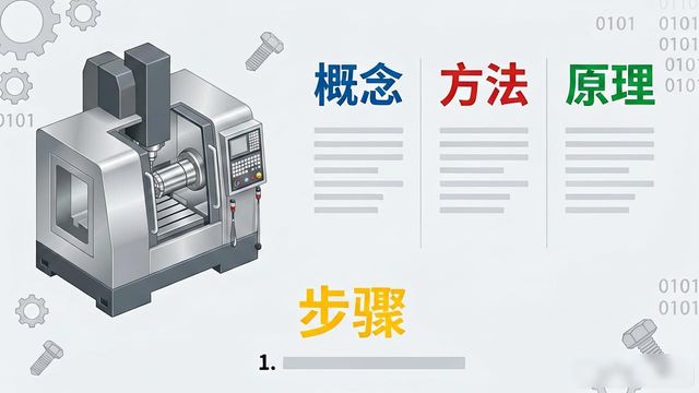 大型零件加工编程特点_数控加工编程概念方法原理步骤_数控编程工作过程详解