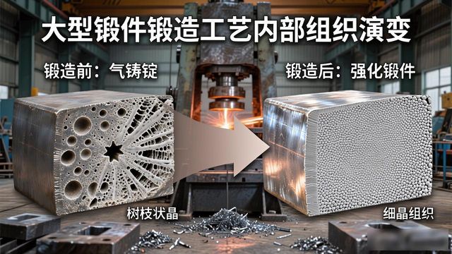 大型锻件产品的锻造加工特点是什么？-铆焊老刘铆工焊工笔记