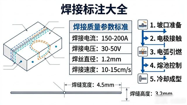 焊接符号详解_交叉焊缝焊接符号_焊接标注规范