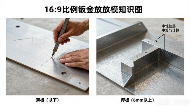 钣金展开放样的一般步骤是什么-铆焊老刘铆工焊工笔记