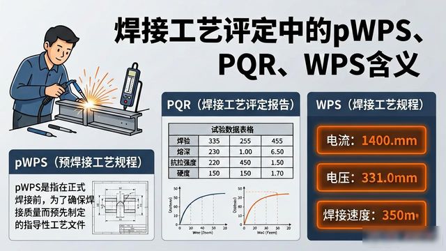 焊接工艺评定文件pWPS PQR WPS详解_焊接工艺评定pWPS PQR WPS含义_焊接工艺评定pqr和wps区别