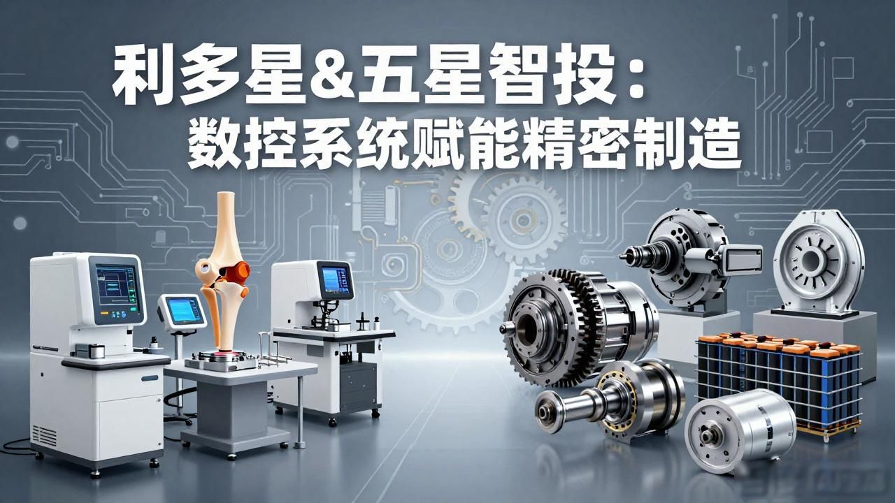 CNC加工中心_数控系统_五轴加工