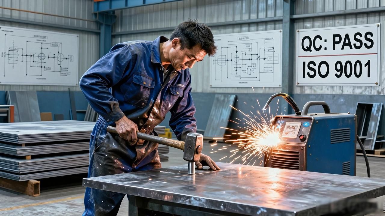 铆工工作内容_铆工放样小工具_铆工基础知识技能