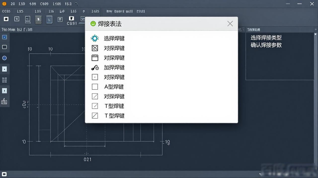 CAD制图软件中如何使用CAD表示焊接-铆焊老刘铆工焊工笔记