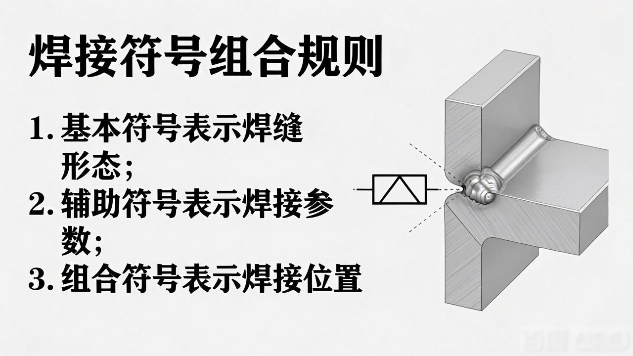 机械制图 焊接符号_GB/T 324-2008焊缝符号表示法_焊缝符号标注方法