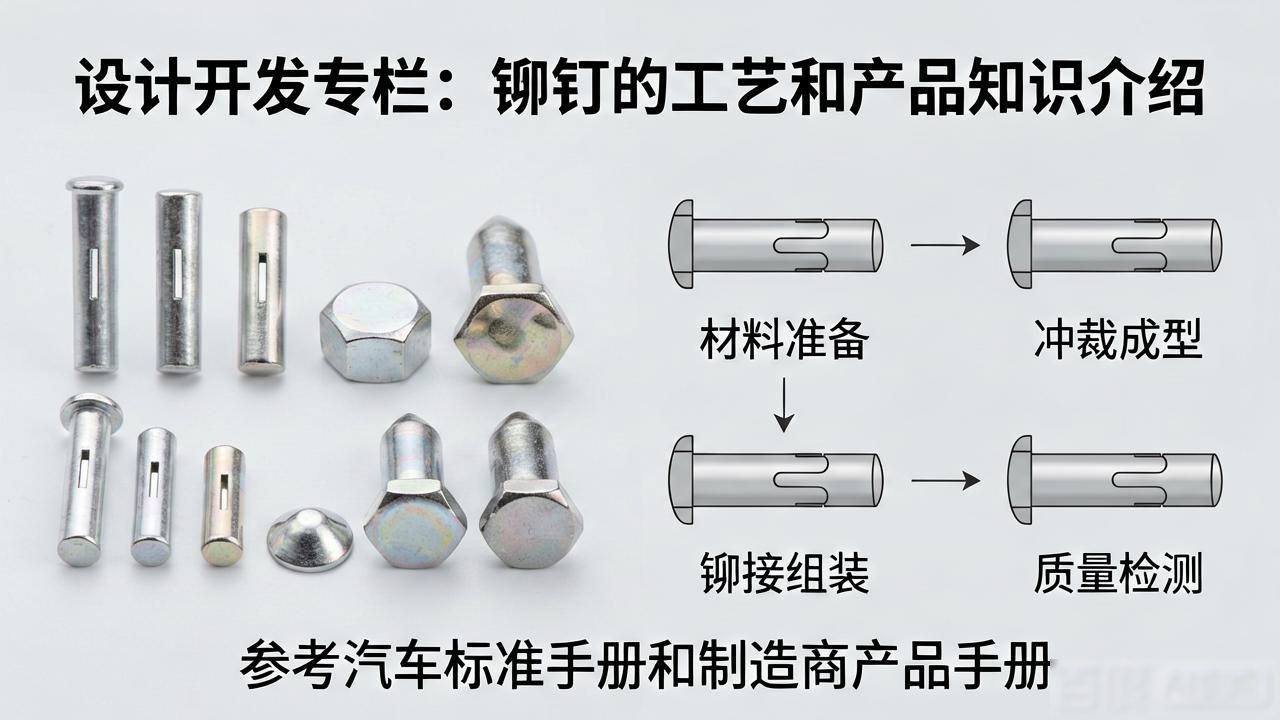 铆钉压铆工具_铆钉类型和用途_铆接工艺概念和特点