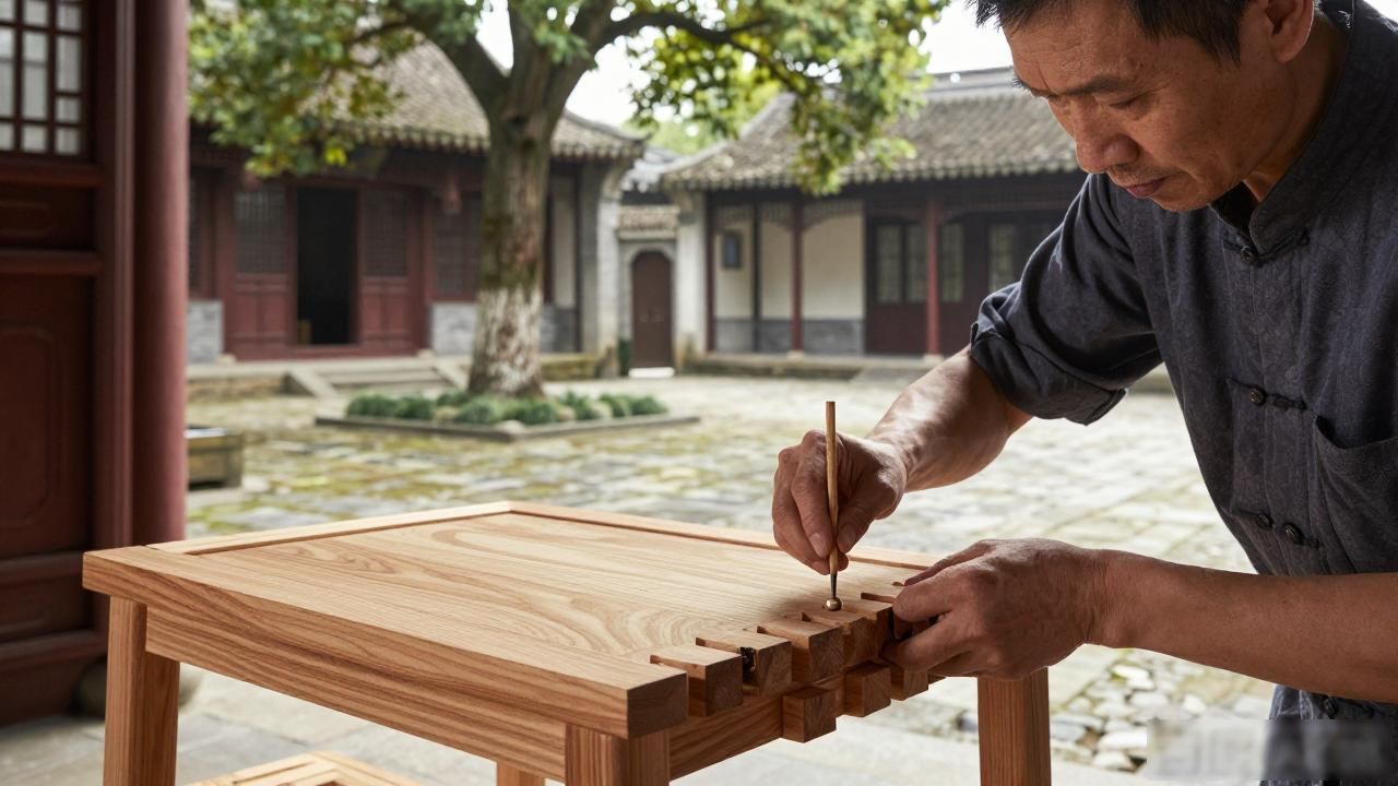 老祖宗留下的榫卯工艺,不用一钉一胶,尽显东方大智慧-铆焊老刘铆工焊工笔记