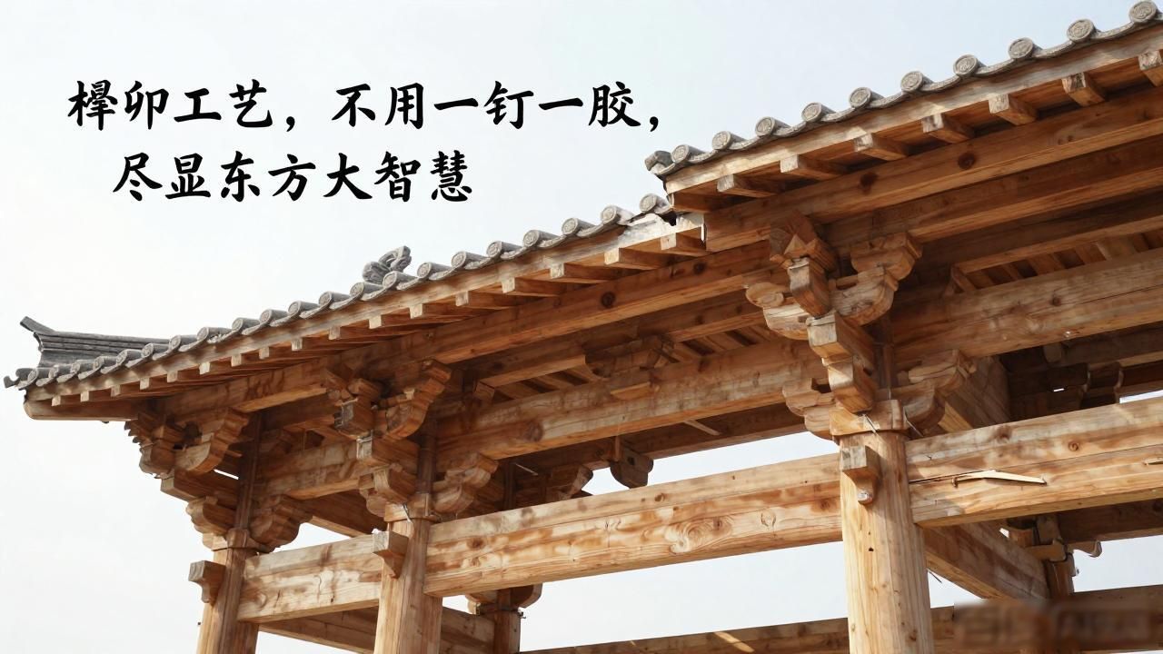 传统榫卯工艺_榫铆工具_实木古建筑榫卯结构