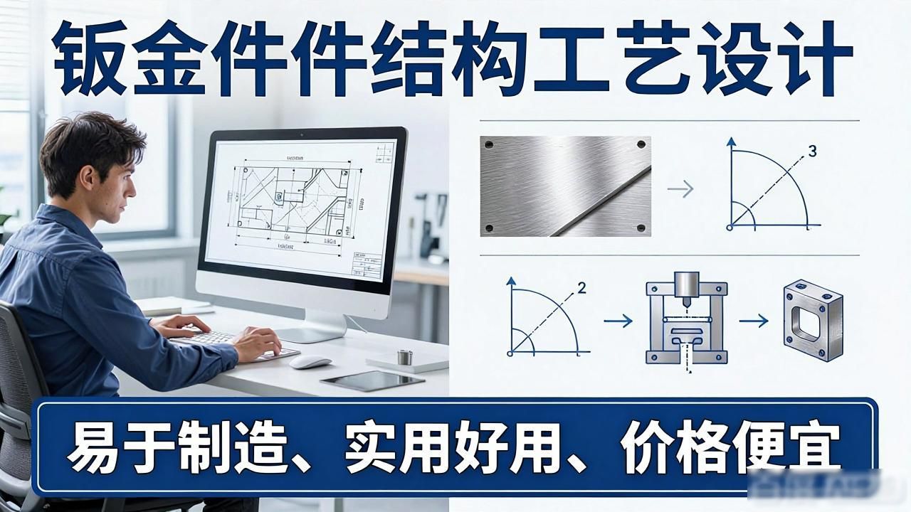 钣金展开5节弯头_材料选择规范_钣金结构设计原则