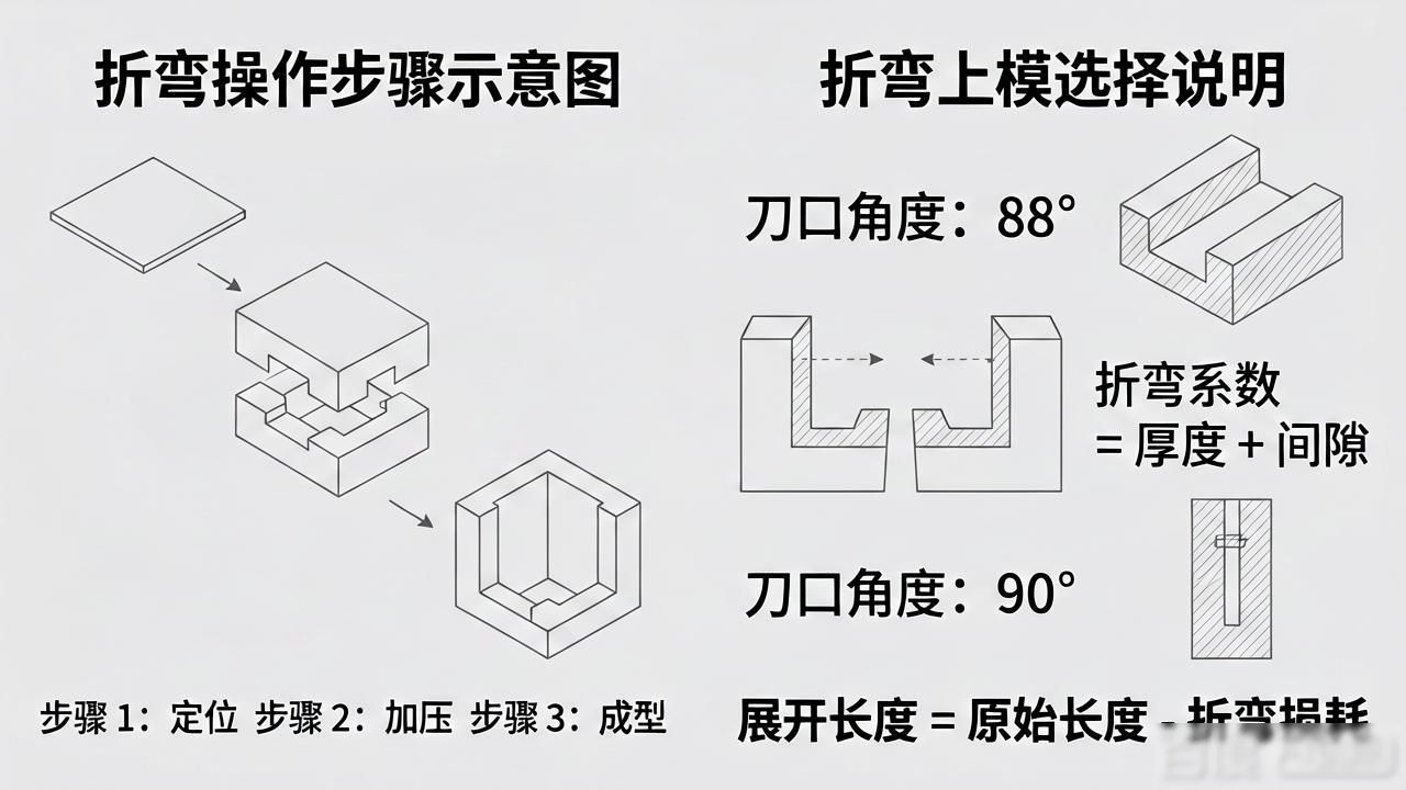 钣金件折弯展开计算方法改正版-铆焊老刘铆工焊工笔记