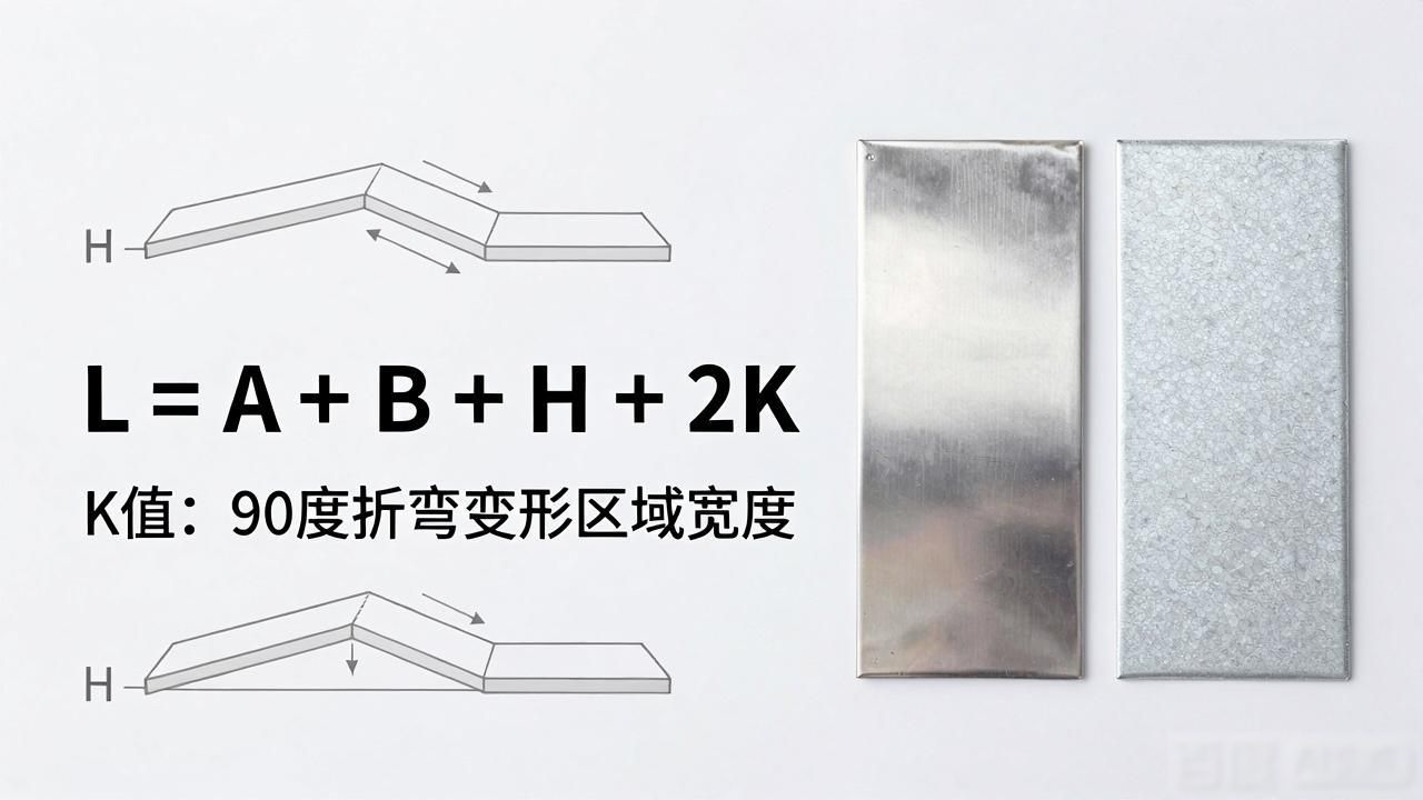 钣金加工折弯压死边工艺 模具 褶边展开计算_压死边示意图及计算方法_钣金折弯展开计算圆弧