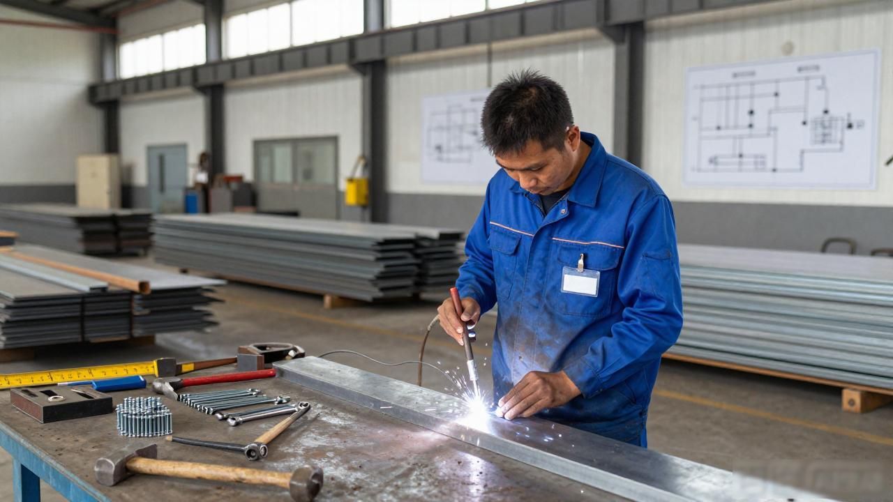 铆工压直工具怎么用_铆工操作技能_铆工工艺流程