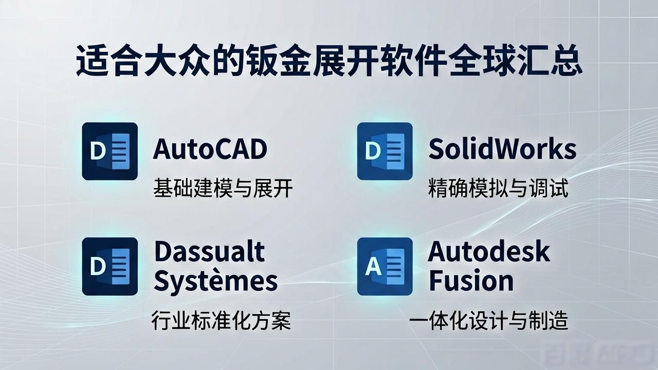 钣金展开放样软件大全_国内钣金展开放样程序推荐_钣金折弯放样展开