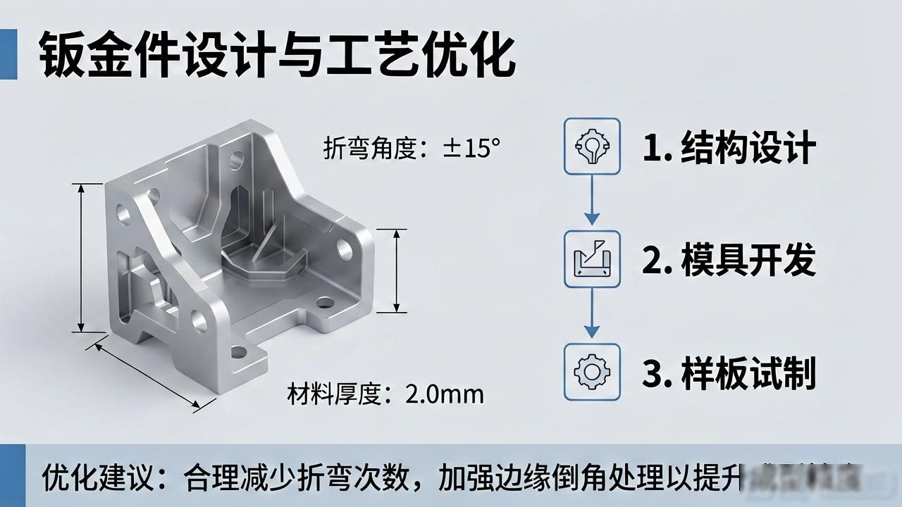SOLIDWORKS钣金设计_钣金折弯工艺_solidworks画钣金展开