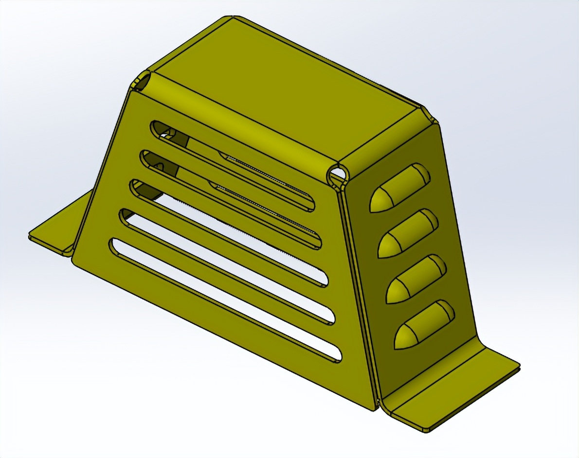 solidworks画钣金展开_钣金折弯工艺_SOLIDWORKS钣金设计