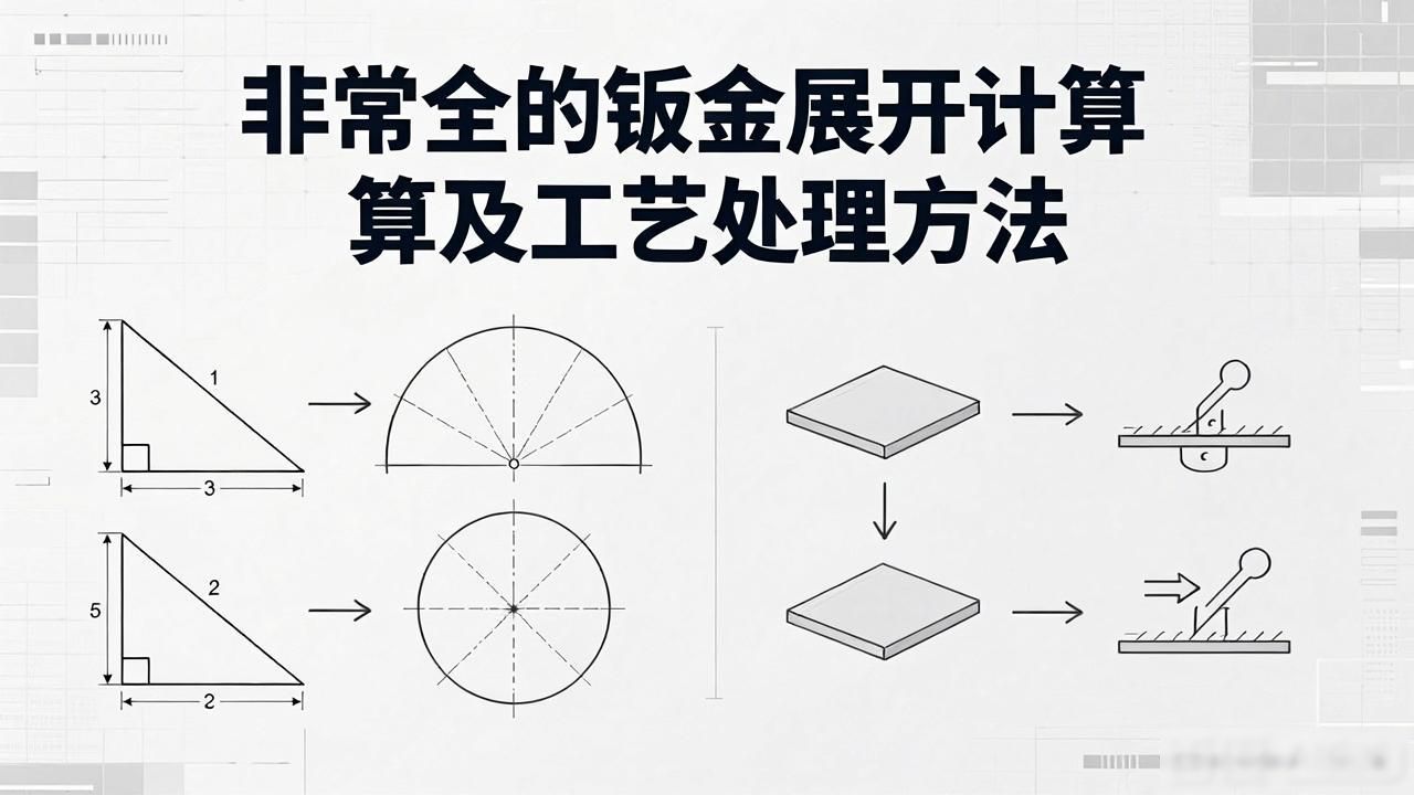 钣金展开包边处理_钣金展开计算原理_钣金展开计算方法