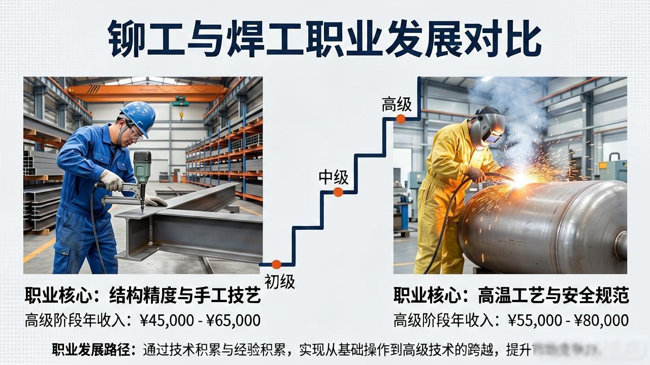 铆工基本工具_铆工与焊工区别_铆工工作内容与技能要求