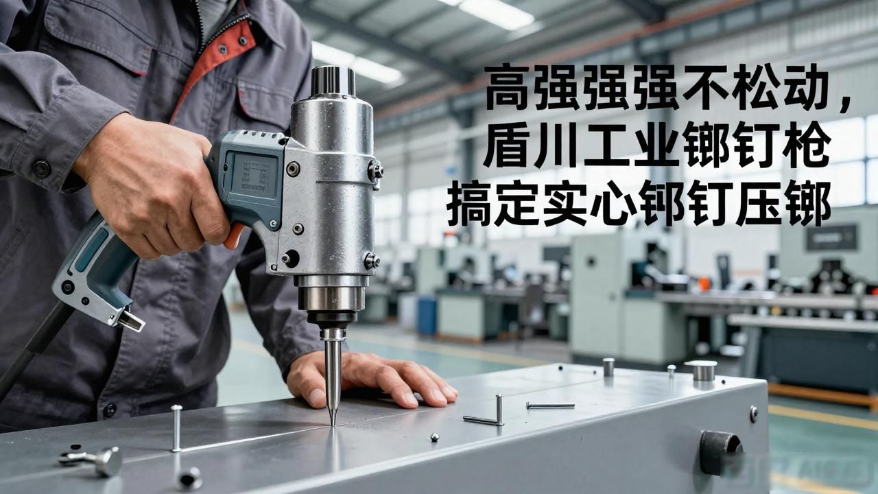 强力压铆工具_盾川工业铆钉枪_实心铆钉压铆技术