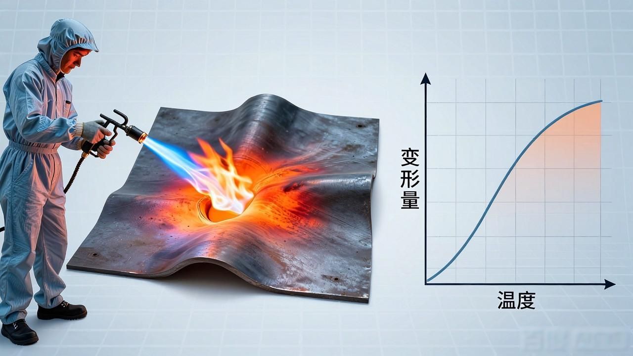 火焰加热矫正法温度控制次数_火焰加热矫正法加热位置规律_焊件火焰加热矫正法介绍