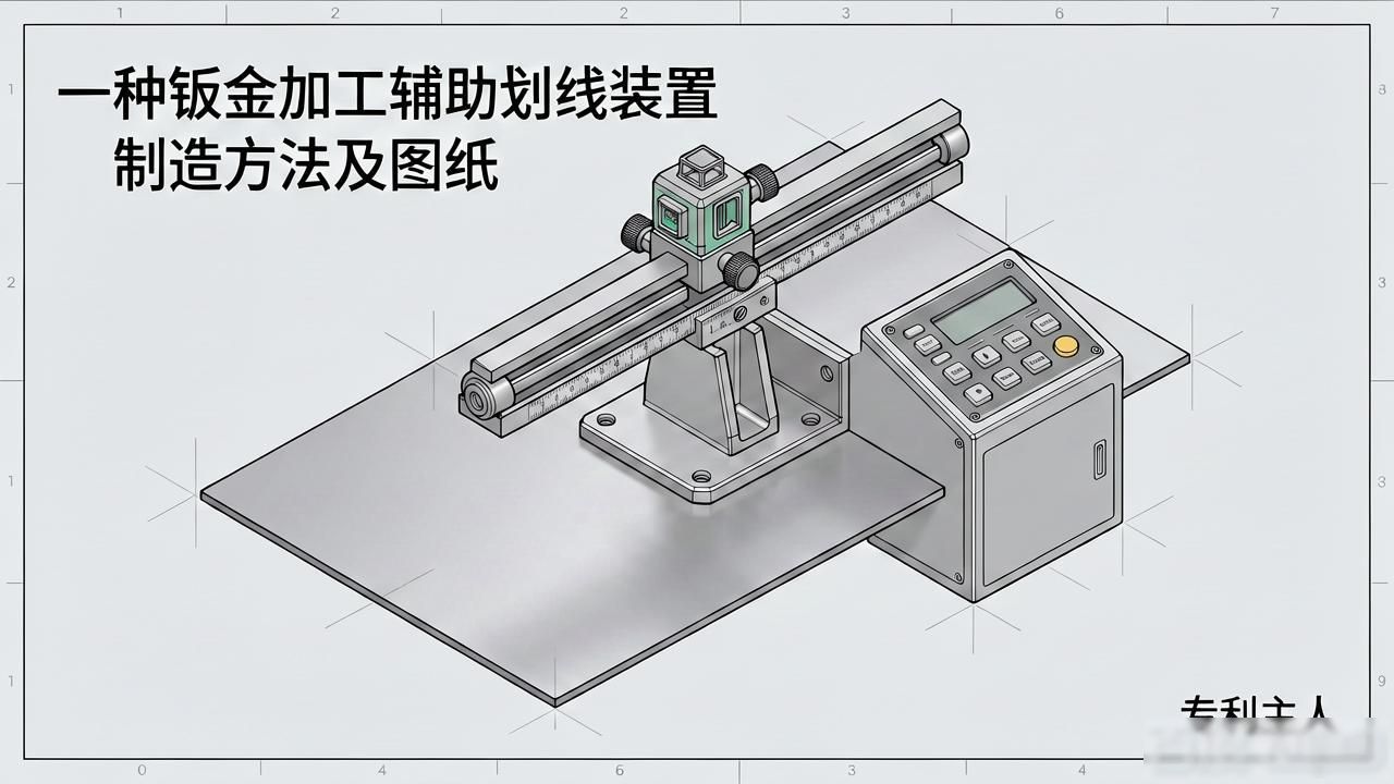 划线技术_钣金加工辅助划线装置_钣金铆工画线工具图片