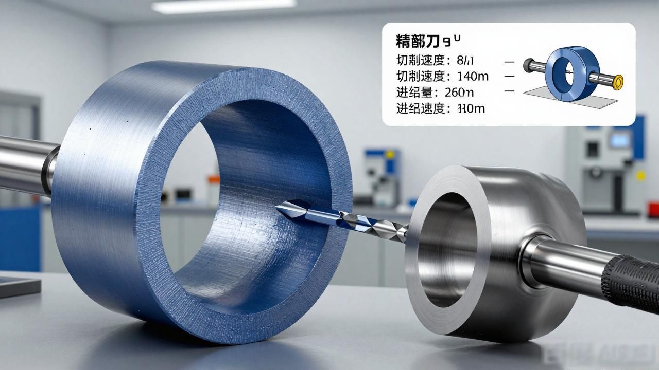 内孔粗镗与精镗区别_镗削加工效率提升技巧_粗镗刀精镗刀选刀技巧