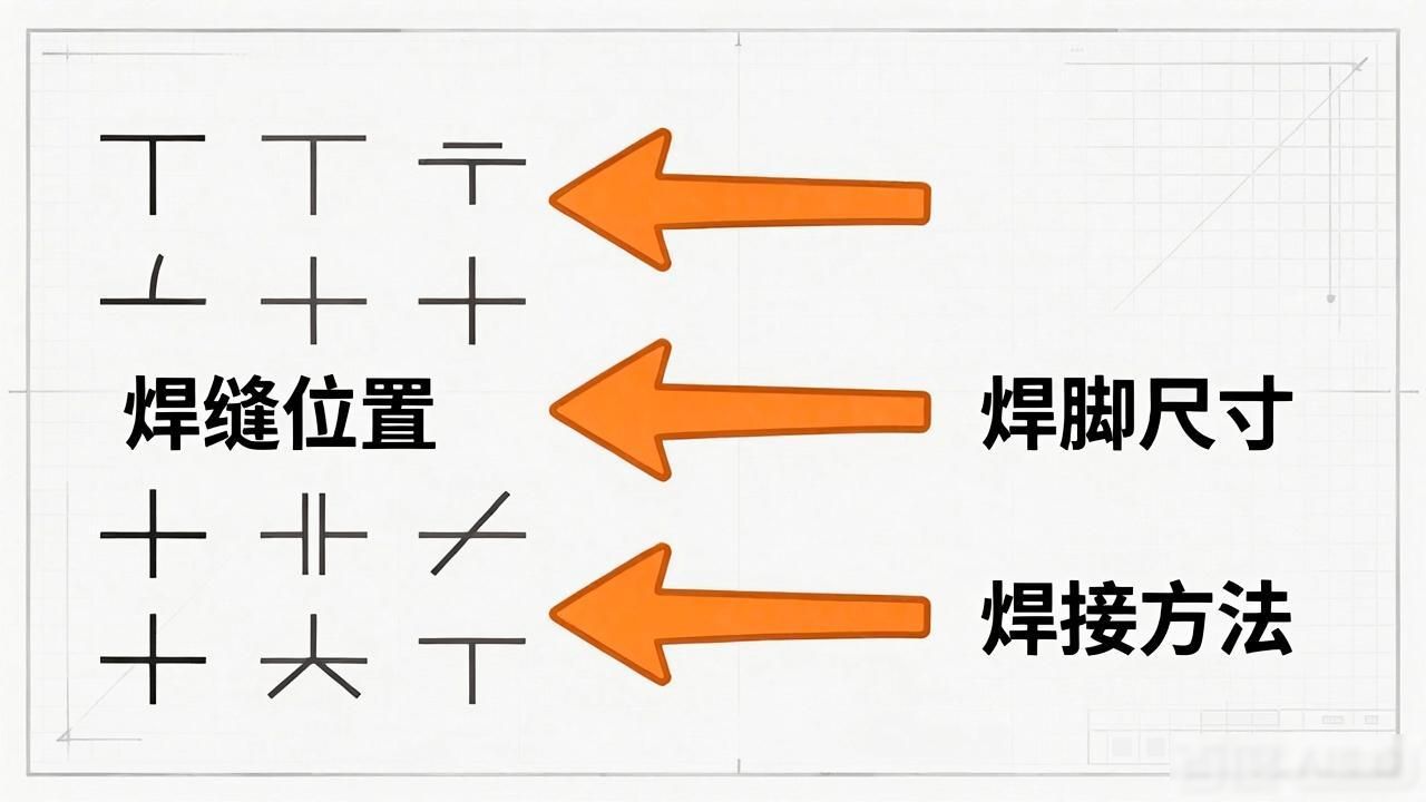 钢结构焊缝符号含义_焊接符号标注方法_焊接  符号   举例