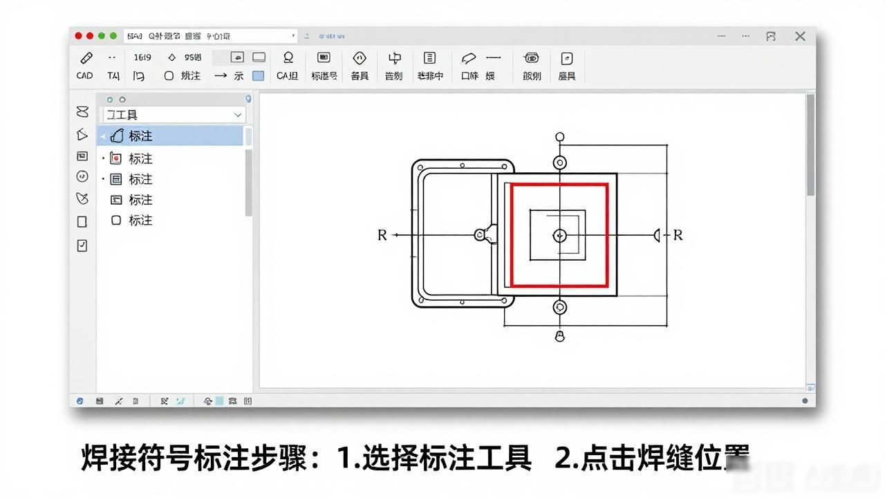 焊接符号标注方法_焊接符号标注ppt_机械模块焊接符号使用