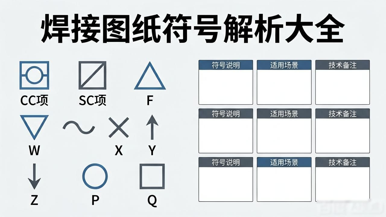 钢结构焊缝符号含义_焊接符号标注方法_焊道焊接符号