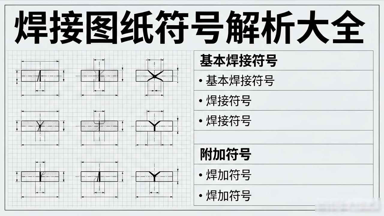 焊接符号标注方法_钢结构焊缝符号含义_焊道焊接符号