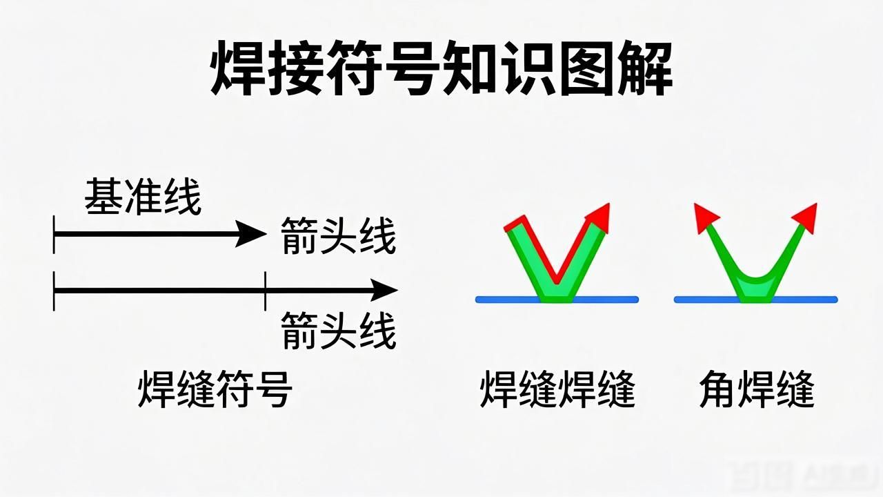 焊接  符号   举例_焊接符号各部分含义_焊接符号基本组成
